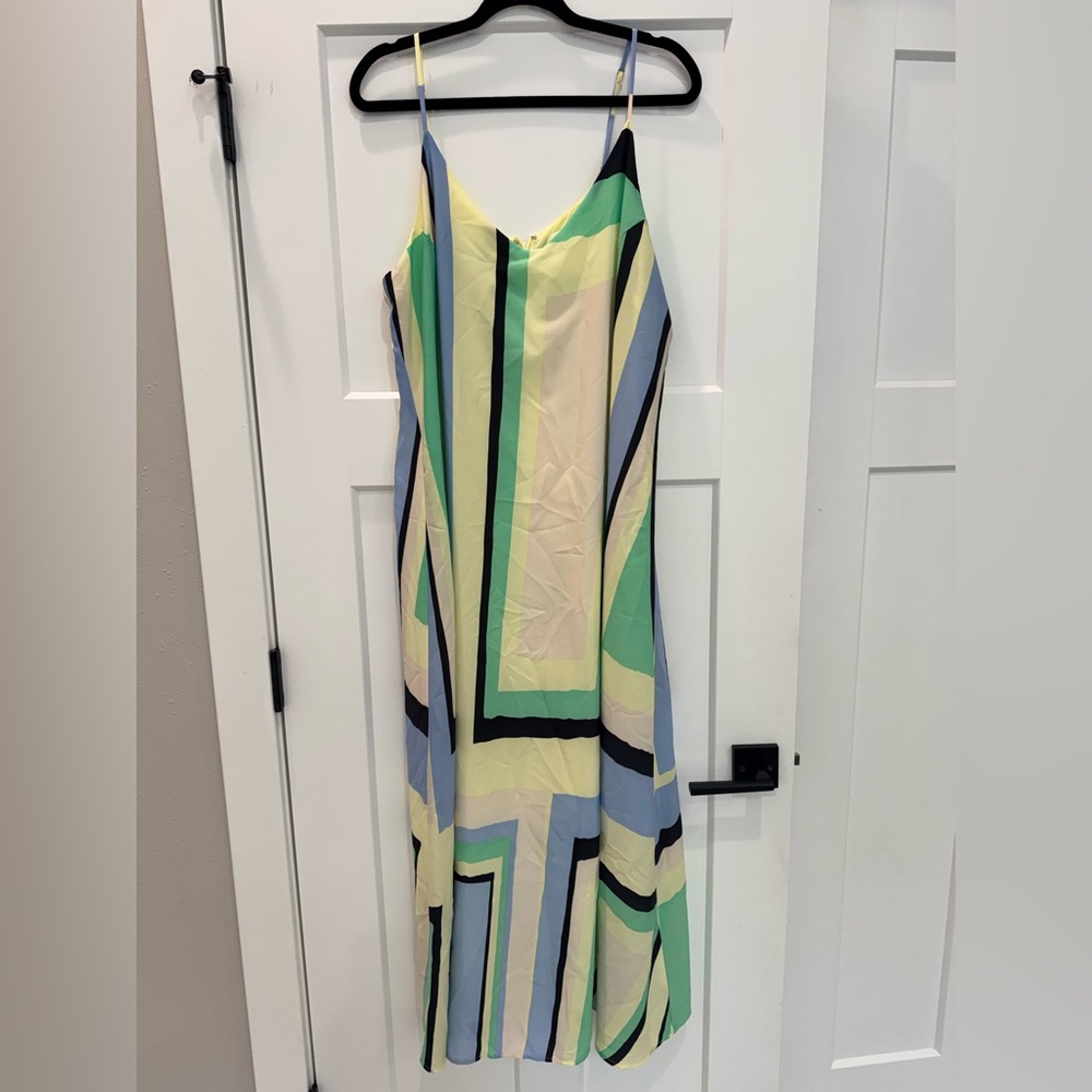 Maeve Anthropologie | Geometric Print Maxi Dress- Size XL - Picture 2 of 7